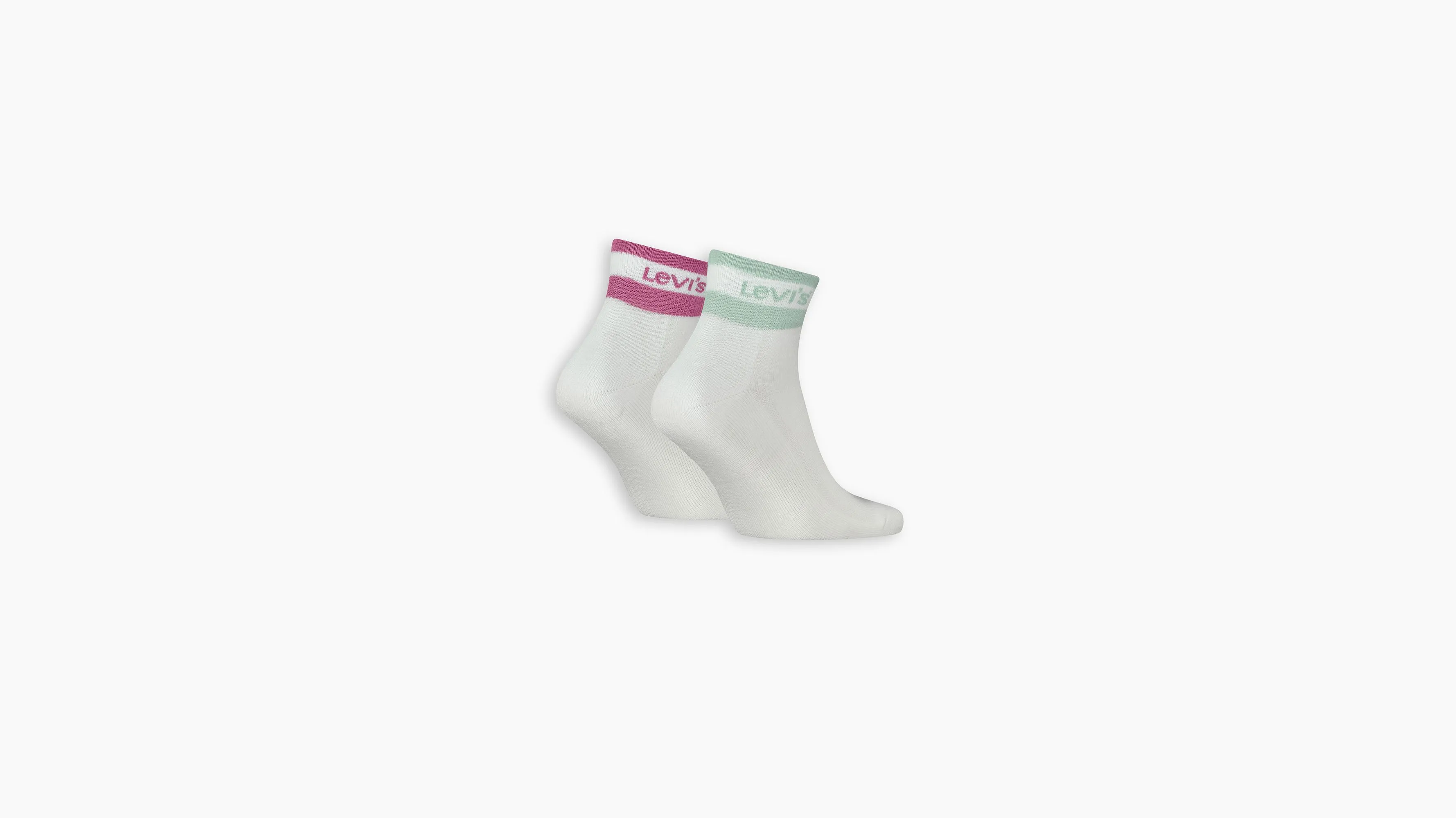 Calcetines Sport Stripe De Altura Estándar Levi's®: Paquete De 2 Pares
